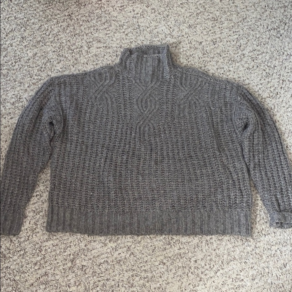 Mock-Neck Sweater